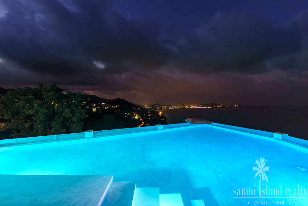 Koh Samui Chaweng Noi property Night View