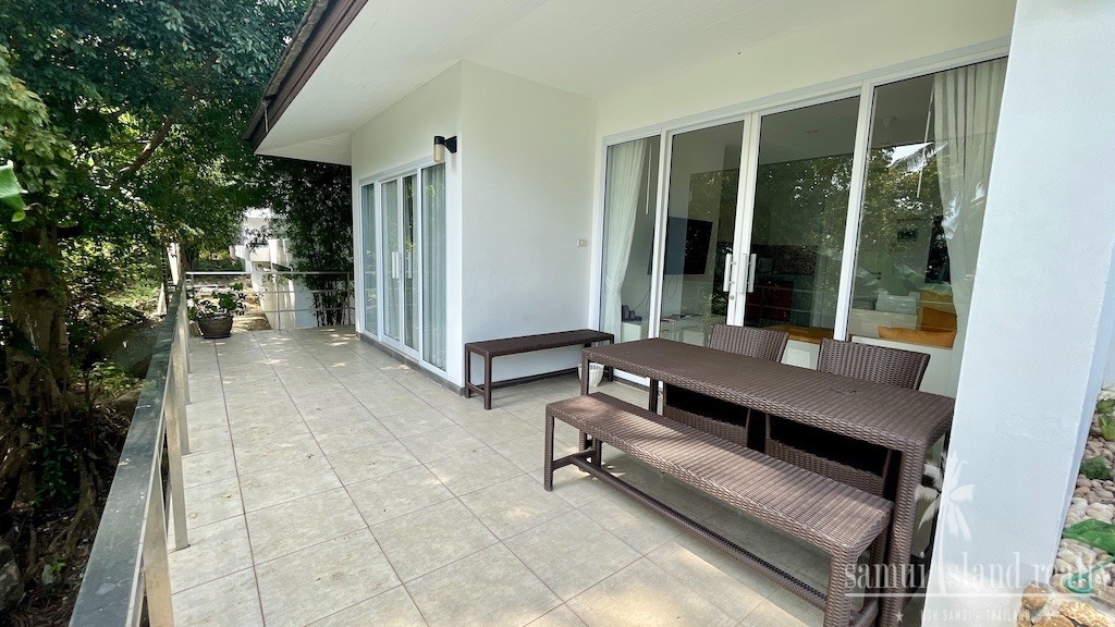 Koh Samui Chaweng Property Terrace