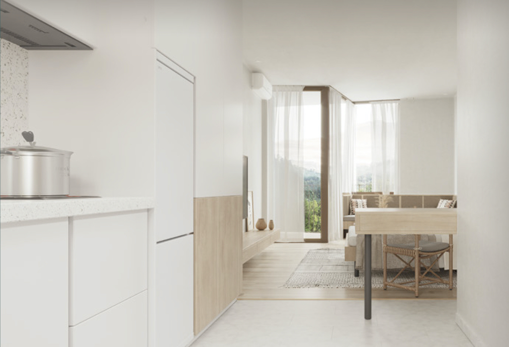 Koh Samui Condominium Apartments Kitchen