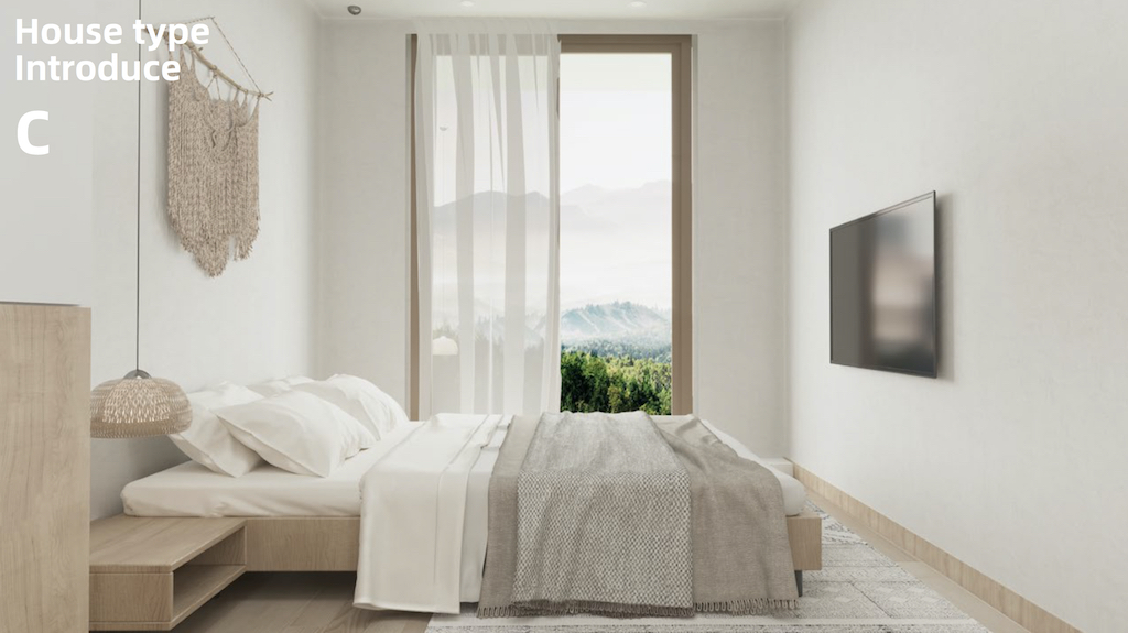 Koh Samui Condominium Apartments Type C Bedroom