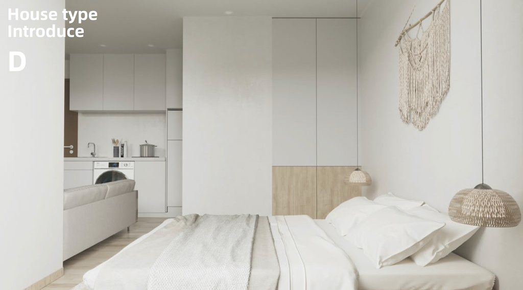 Koh Samui Condominium Apartments Type D Bedroom
