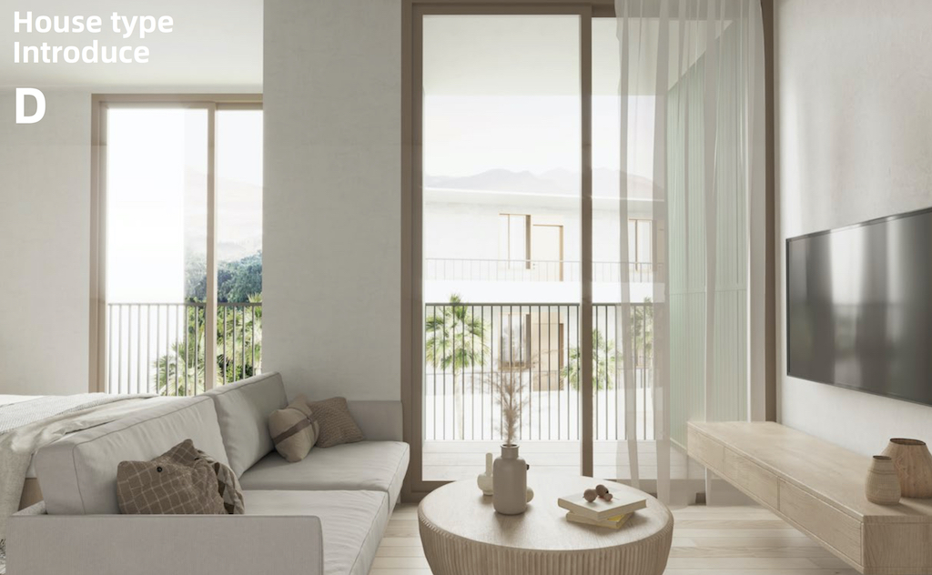 Koh Samui Condominium Apartments Type D Lounge