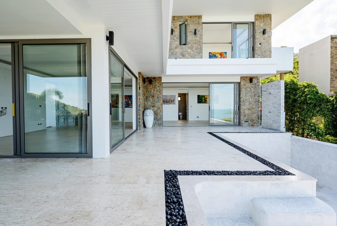 Koh Samui Contemporary Modern Villa Terrace