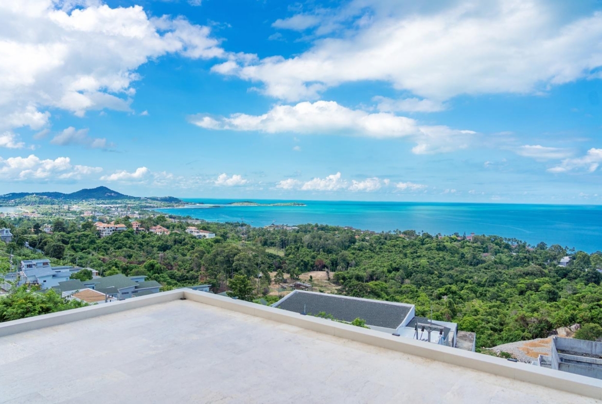 Koh Samui Contemporary Modern Villa Ocean View