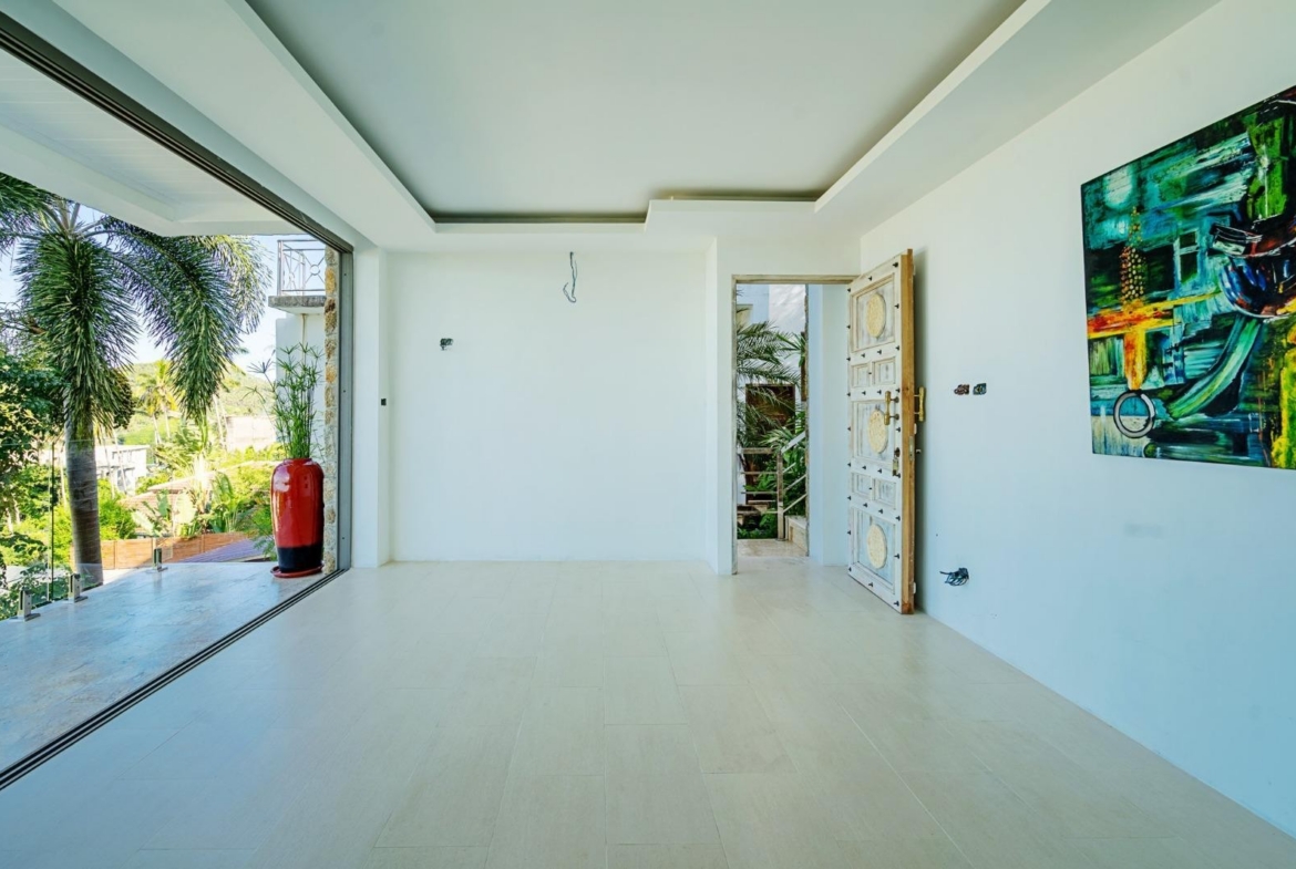 Koh Samui Contemporary Modern VIlla Bedroom