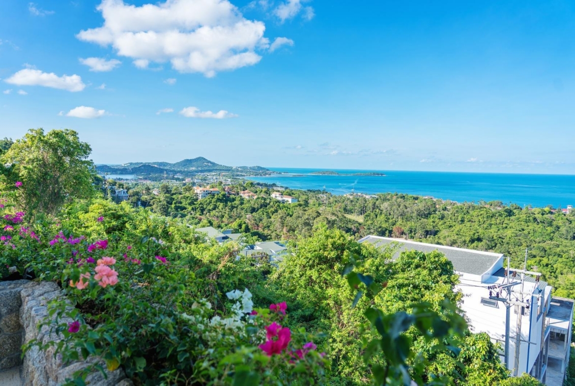 Koh Samui Contemporary Modern Villa View