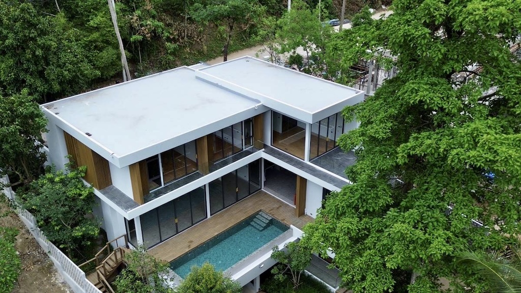 Koh Samui Contemporary Pool Villas Aerial