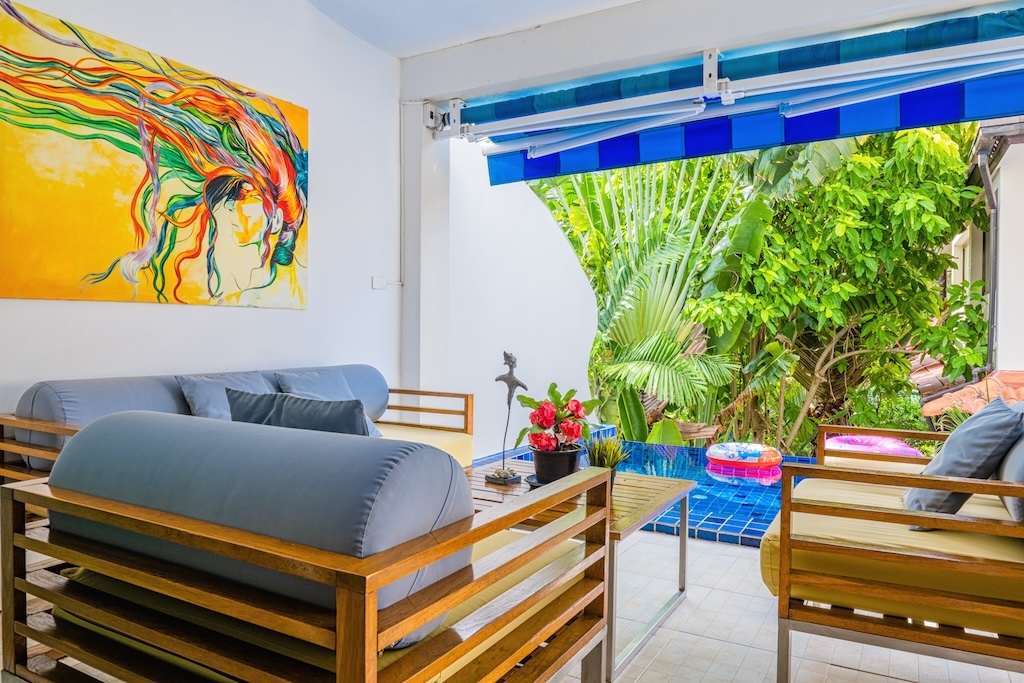 Koh Samui Duplex Apartment Seating