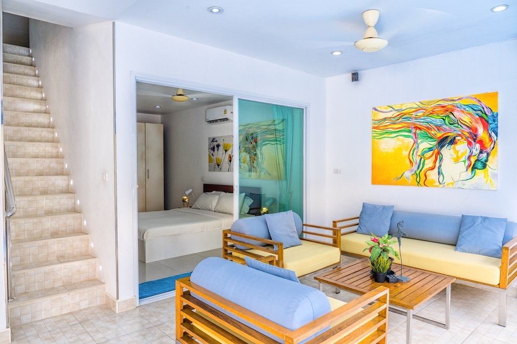 Koh Samui Duplex Apartment Lounge