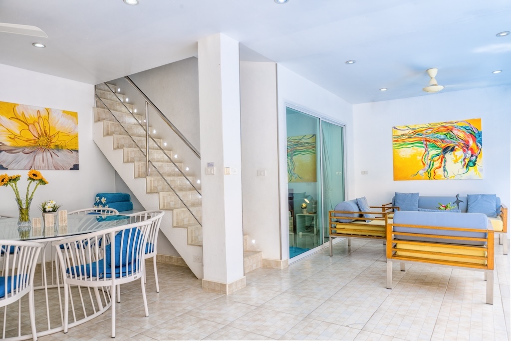 Koh Samui Duplex Apartment Stairs