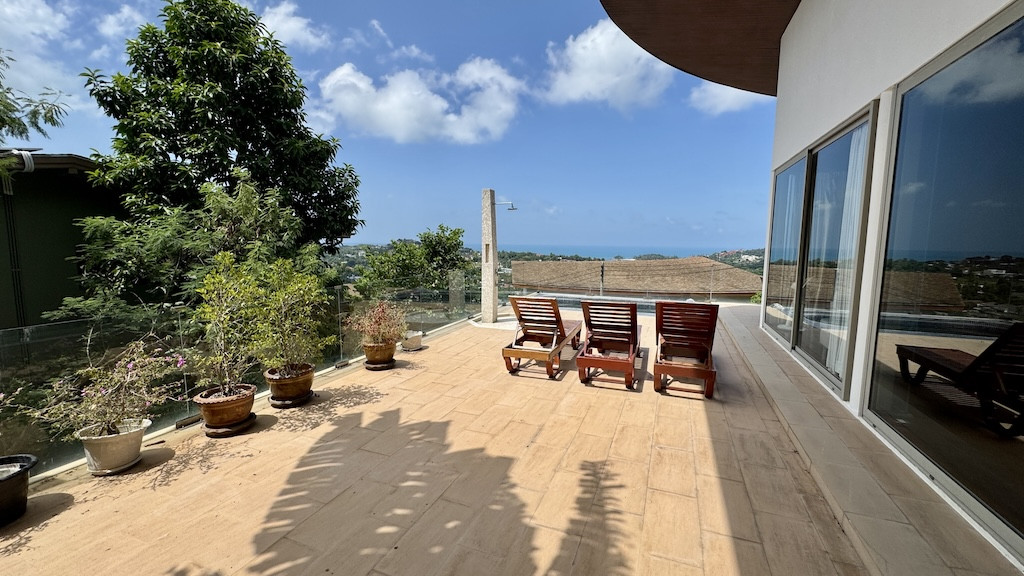 Koh Samui Holiday Home For Sale Sun Terrace