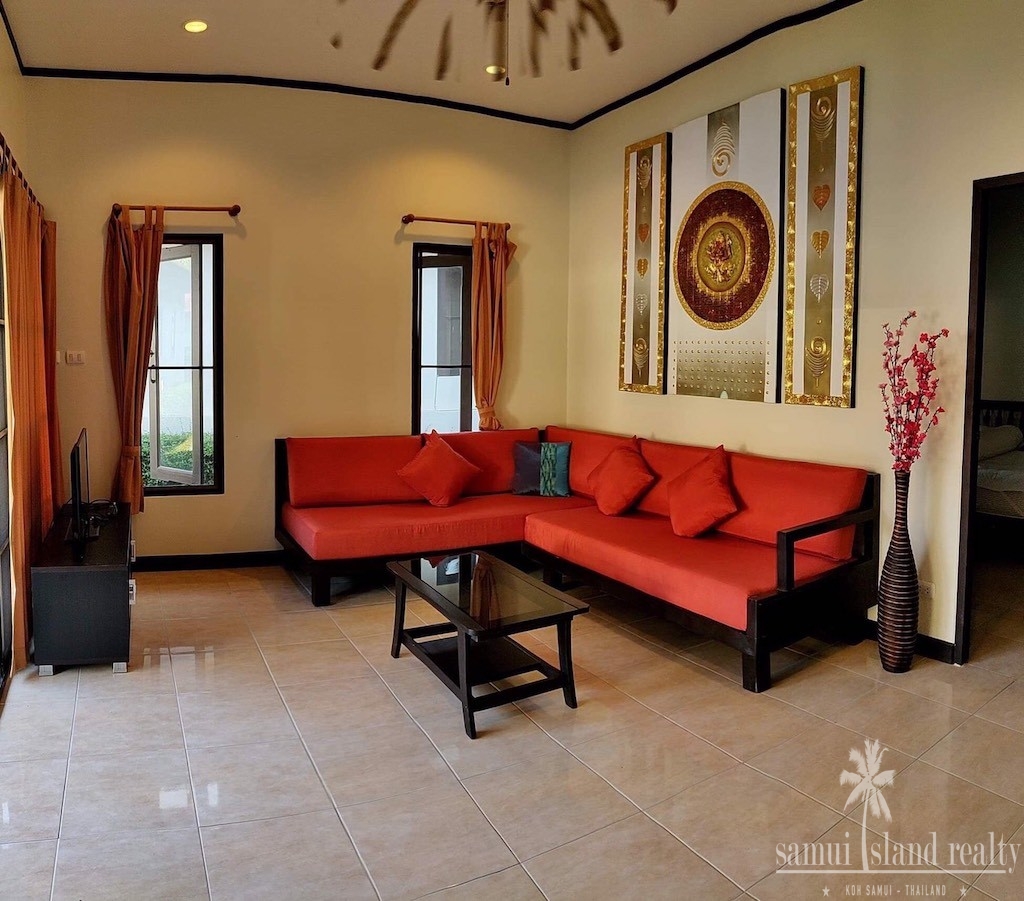 Koh Samui Investment Property Living Area