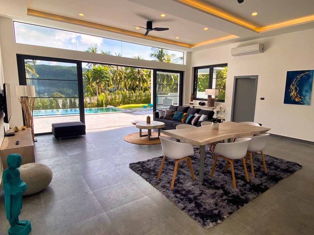 Koh Samui Lamai Villa Living Area