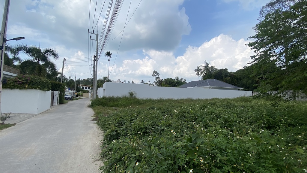 Koh Samui Land Plot For Sale In Maenam Access Road