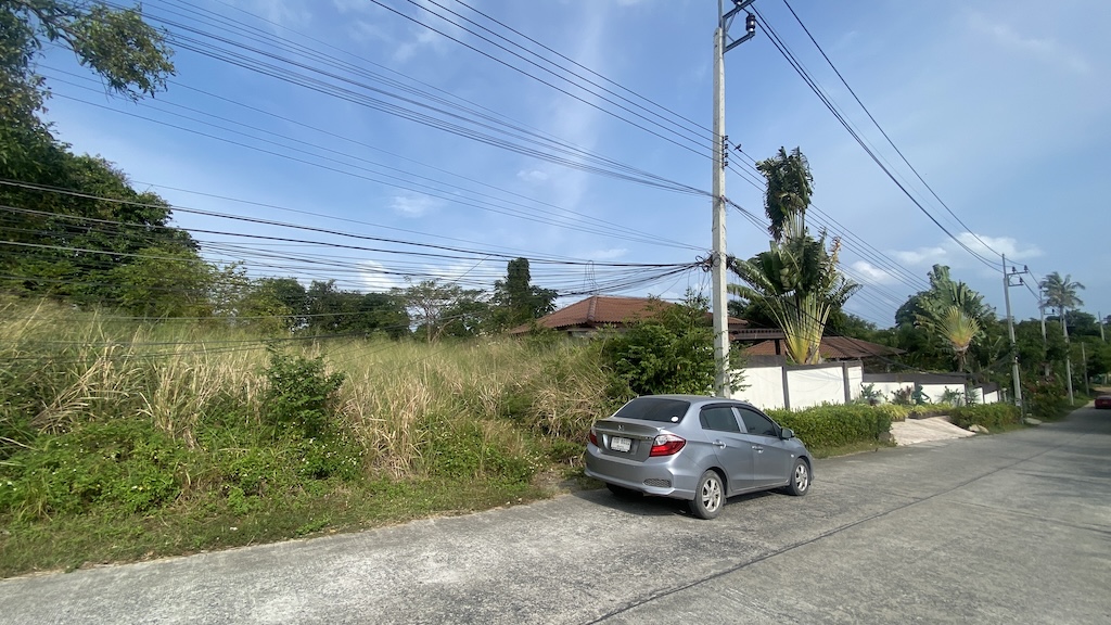 Koh Samui Land Plot For Sale In Plai Laem Road