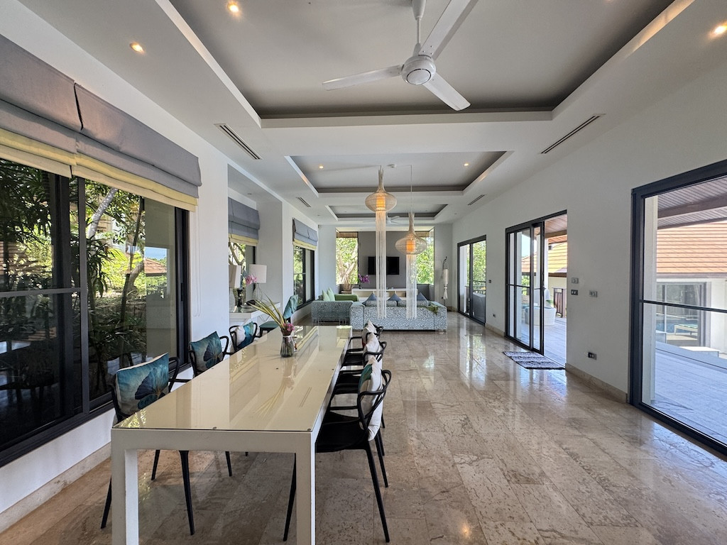 Koh Samui Longterm Villa Rental Choeng Mon Dining