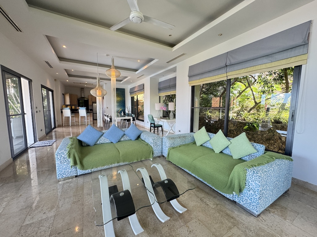 Koh Samui Longterm Villa Rental Choeng Mon Lounge