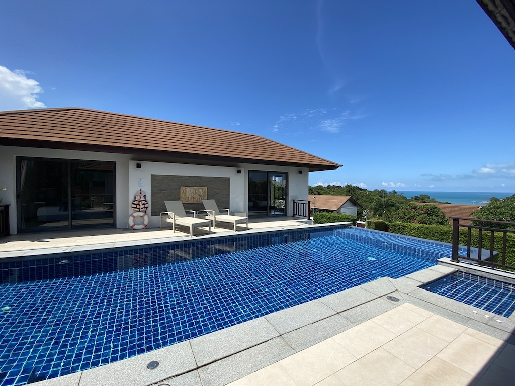 Koh Samui Longterm Villa Rental Choeng Mon Pool