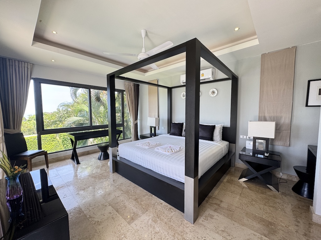 Koh Samui Longterm Villa Rental Choeng Mon Bedroom