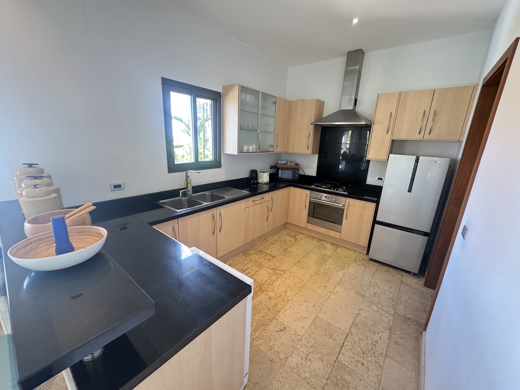 Koh Samui Longterm Villa Rental Choeng Mon Kitchen