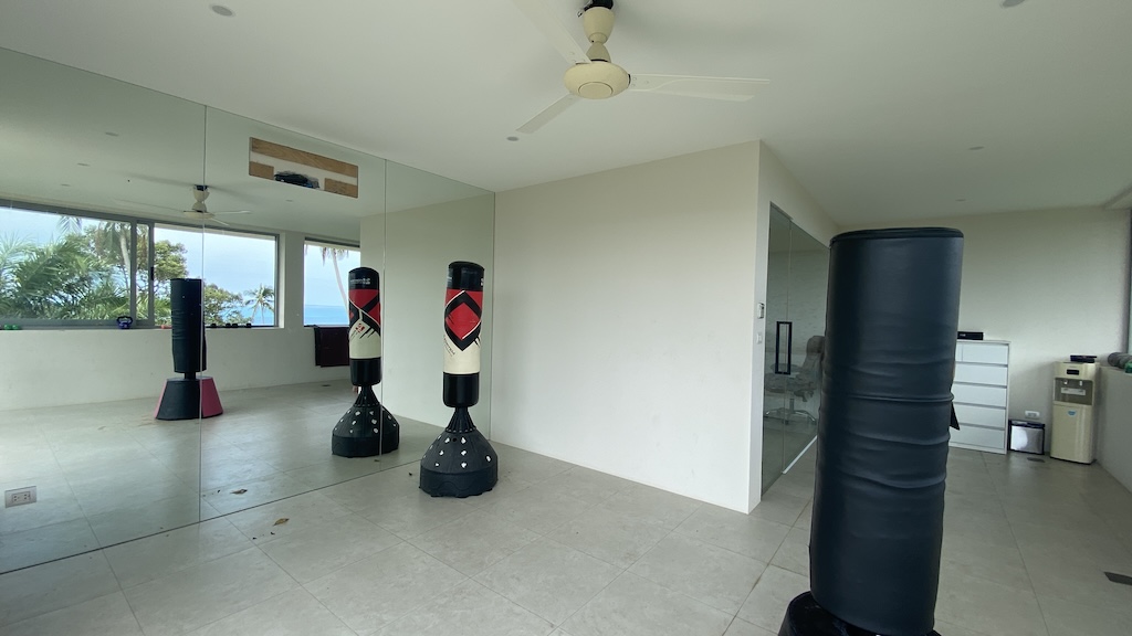 Koh Samui Luxury Lamai Villa Gym Room