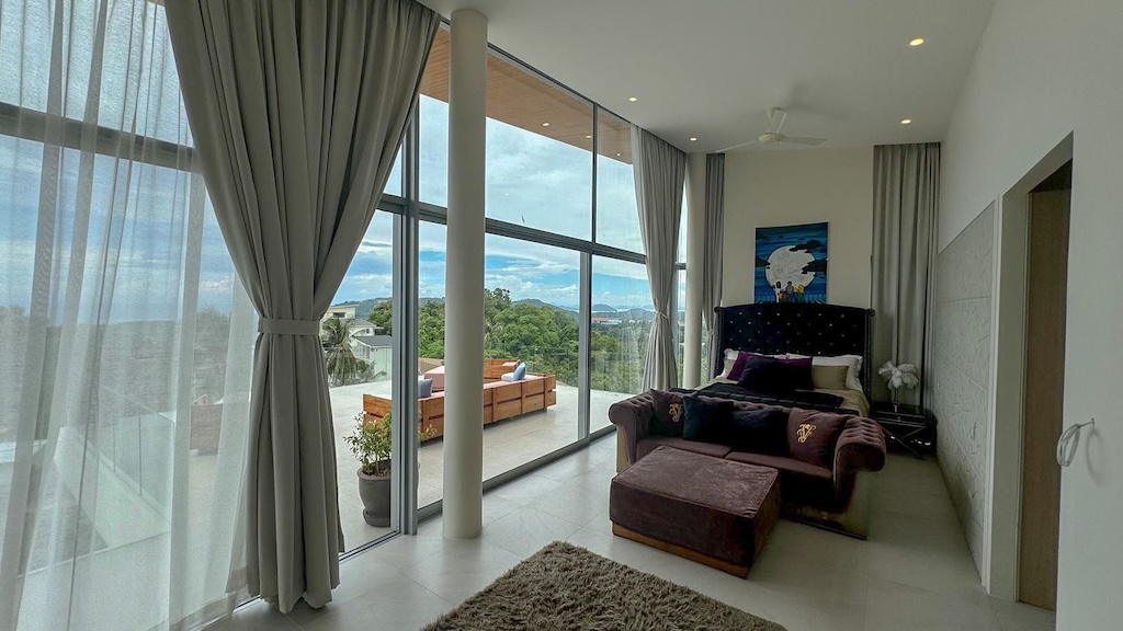 Koh Samui Luxury Lamai Villa Bedroom