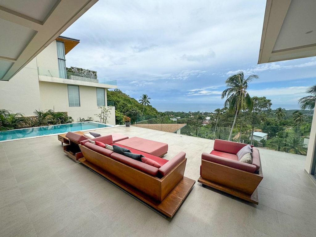 Koh Samui Luxury Lamai Villa Terrace