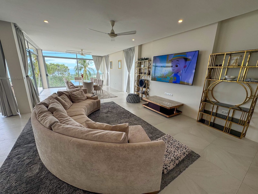 Koh Samui Luxury Lamai Villa Lounge