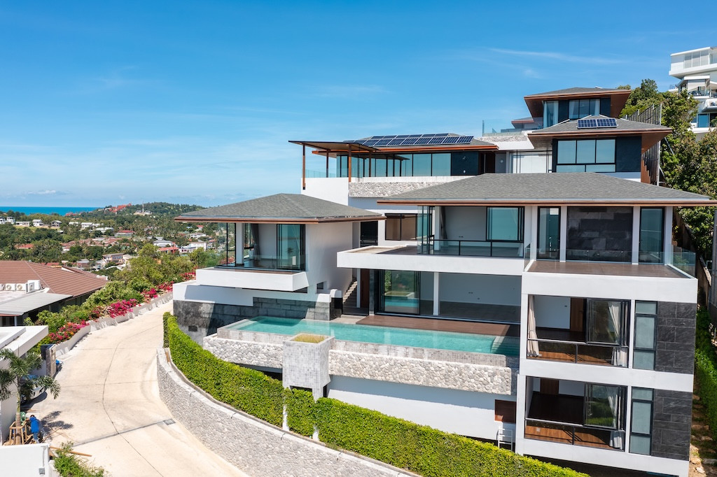 Koh Samui Luxury Plai Laem Villa Exterior Front