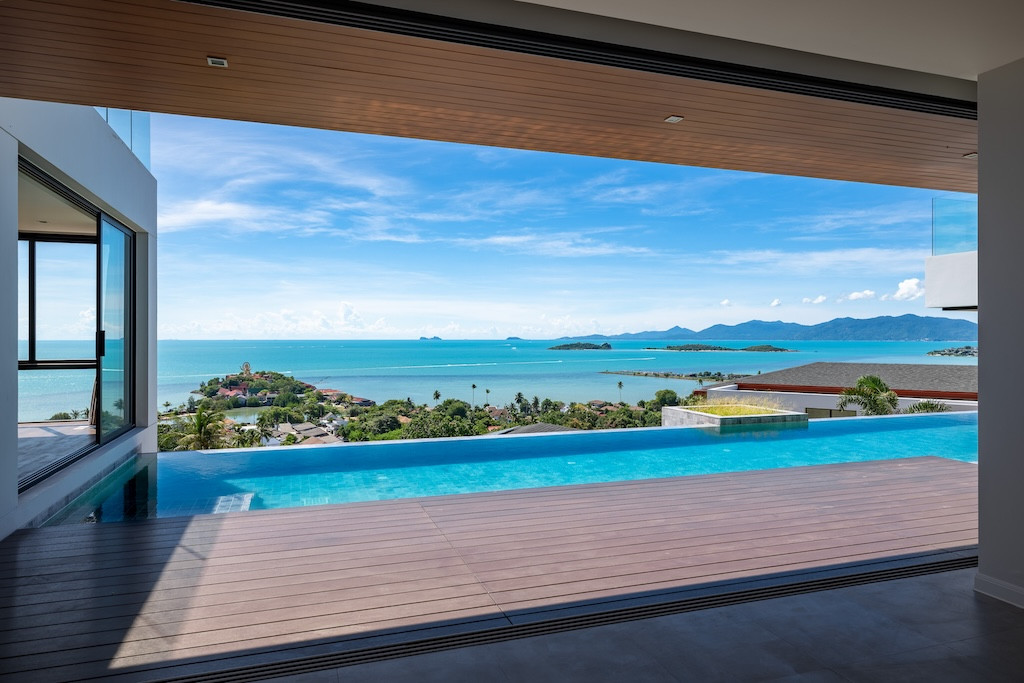 Koh Samui Luxury Plai Laem Villa Sea View