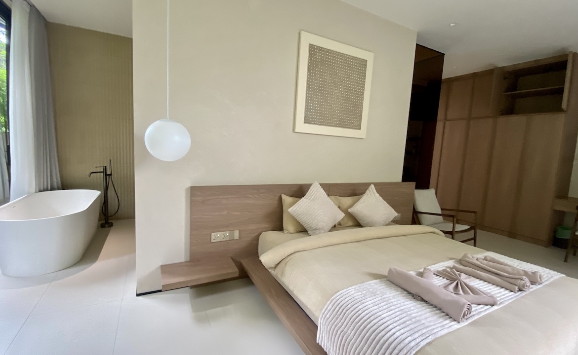 Koh Samui Luxury Pool Villa Bedroom