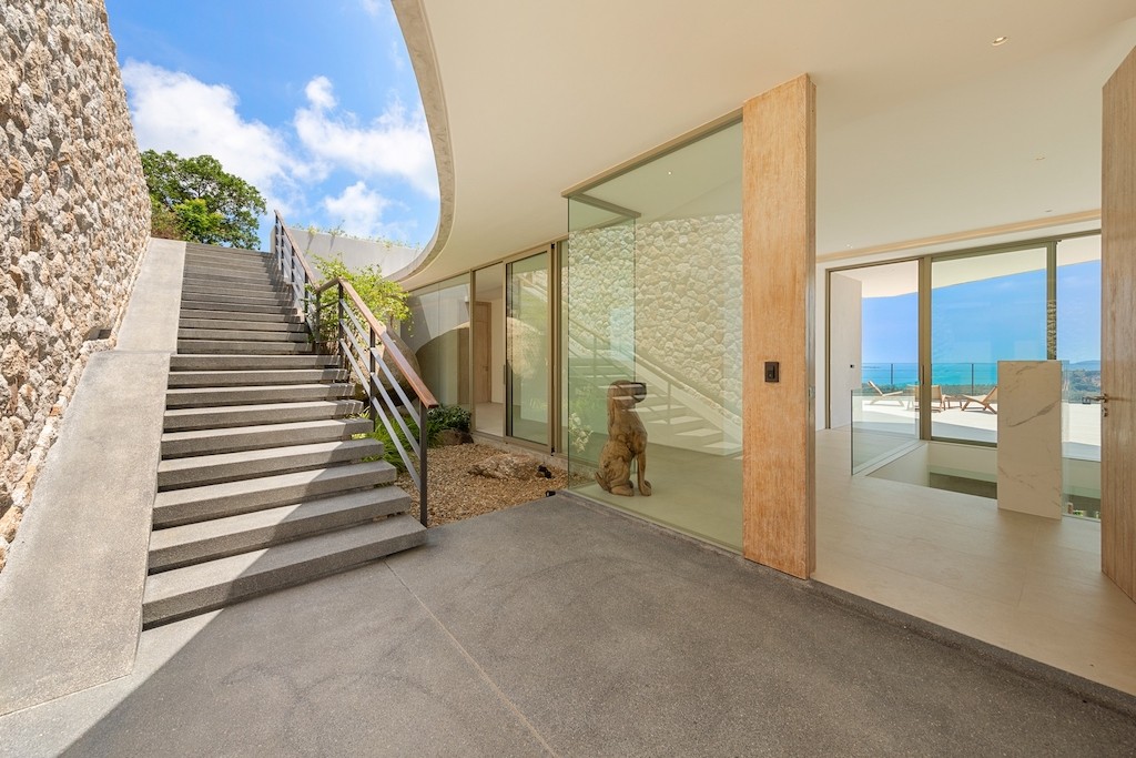Koh Samui Luxury Property Entrance