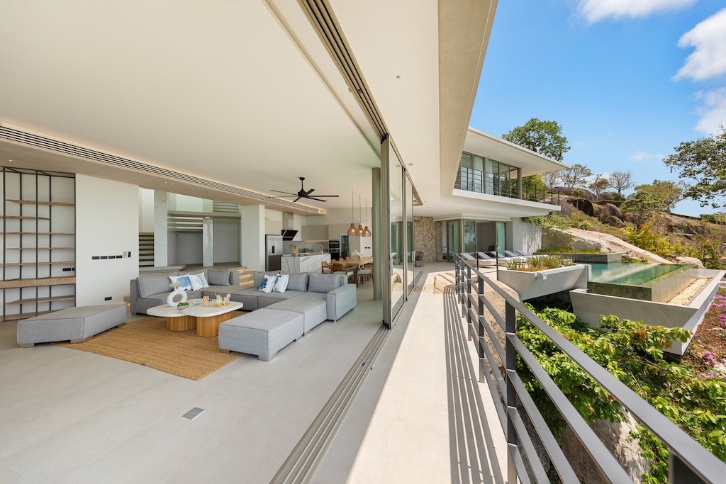 Koh Samui Luxury Property Balcony