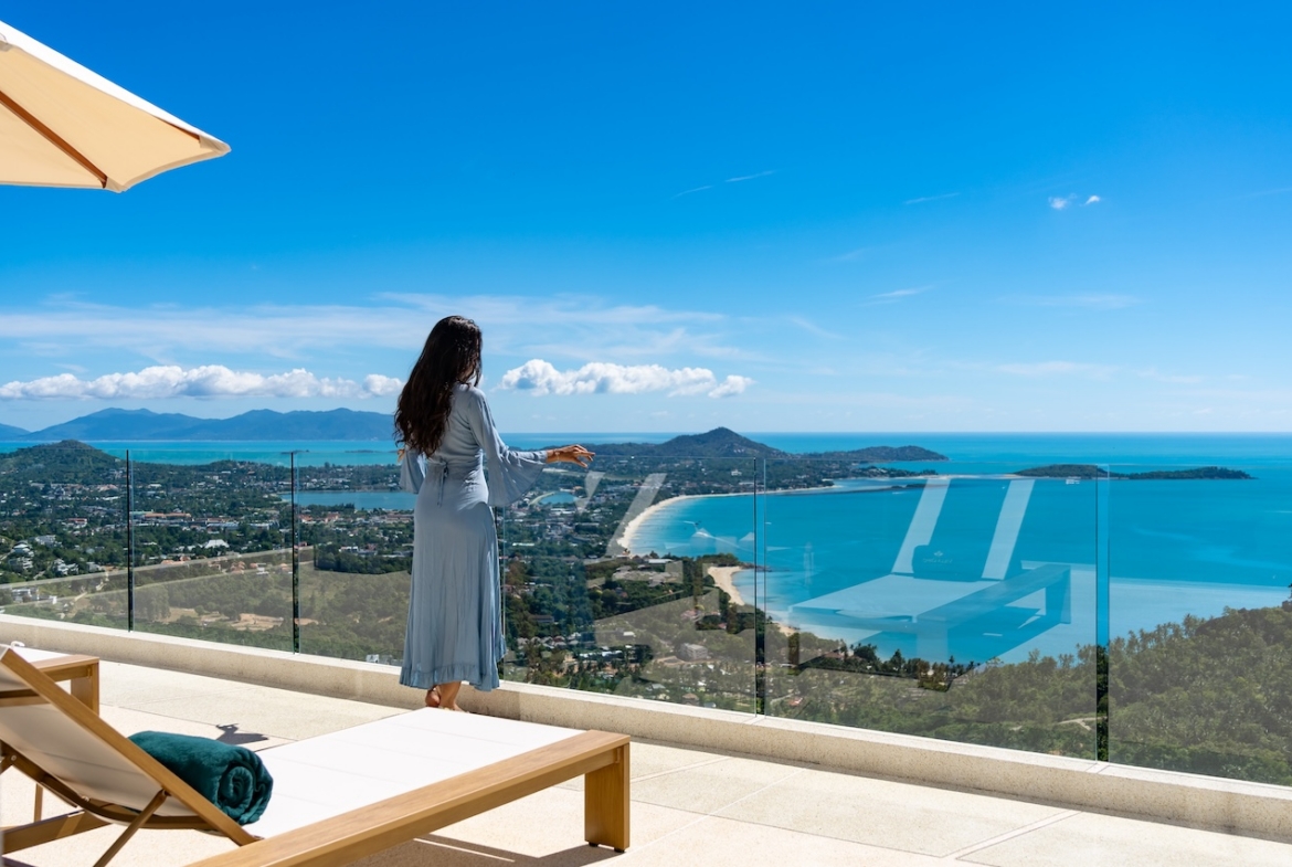 Koh Samui Luxury Residence Terrace View
