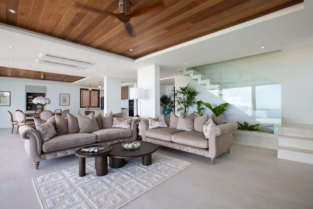 Koh Samui Luxury Residences Living Area