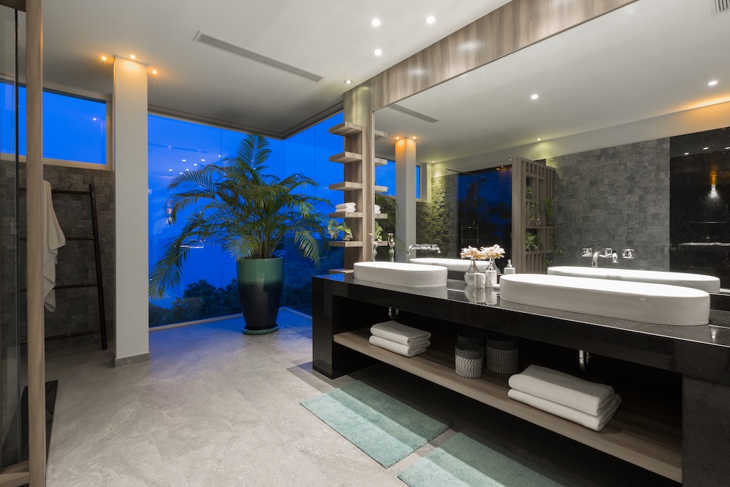Koh Samui Luxury Sea View Villa Bathroom