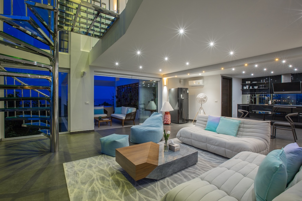 Koh Samui Luxury Sea View Villa Lounge