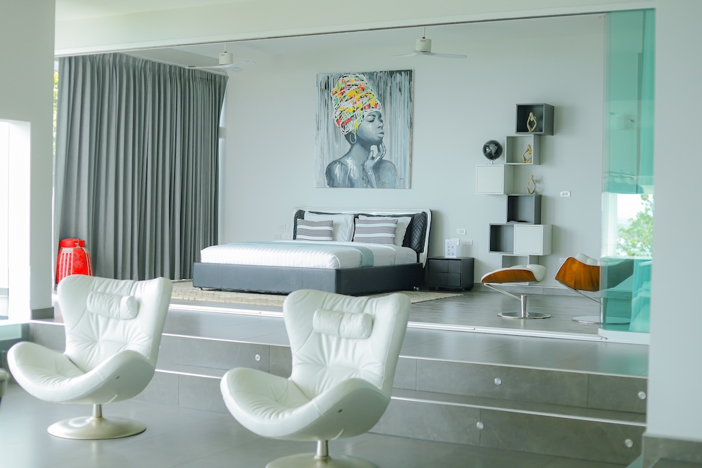 Koh Samui Luxury Sea View Villa Bedroom