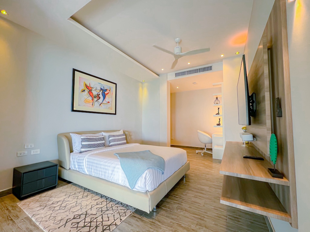 Koh Samui Luxury Sea View Villa Bedroom