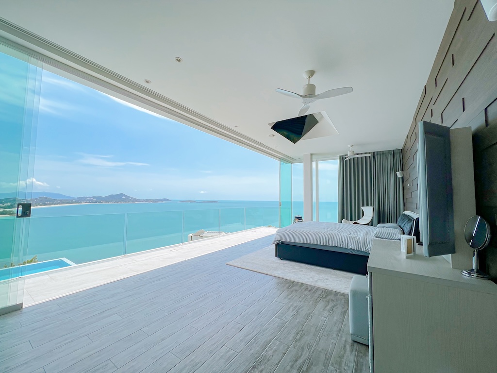 Koh Samui Luxury Sea View Villa Bedroom