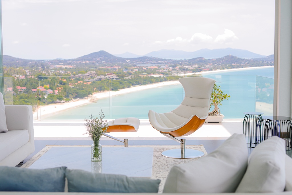 Koh Samui Luxury Sea View Villa View