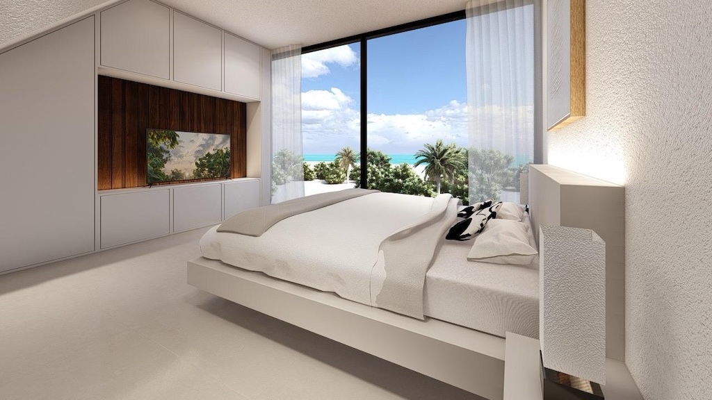 Koh Samui Luxury Townhouses Bedroom View