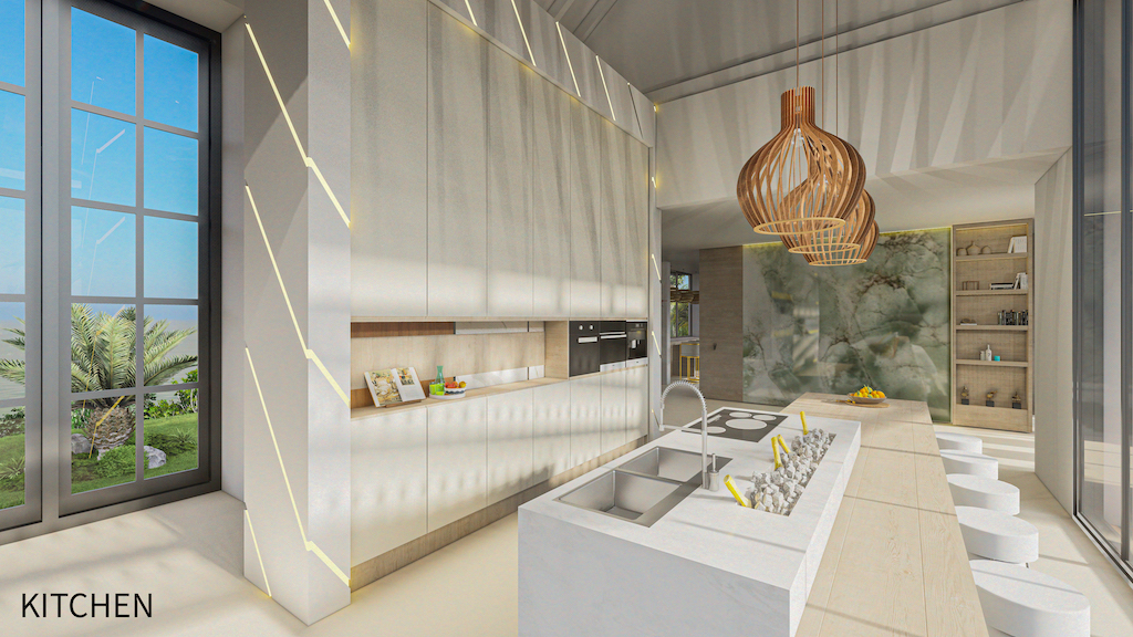 Koh Samui Luxury Villa Kitchen