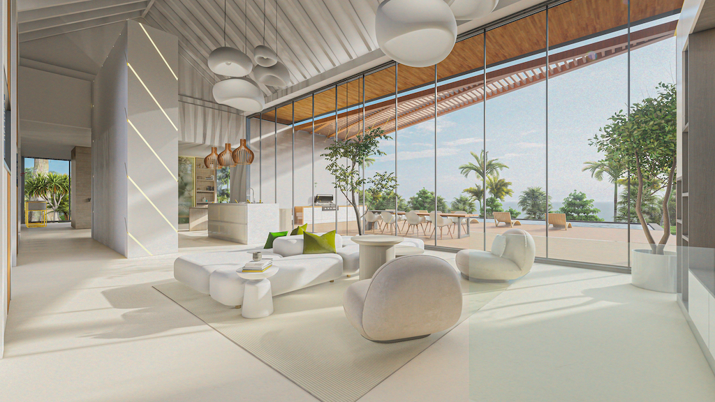 Koh Samui Luxury Villa Living Area