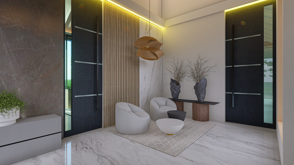 Koh Samui Luxury Villa Entrance