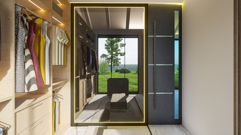 Koh Samui Luxury Villa Wardrobe