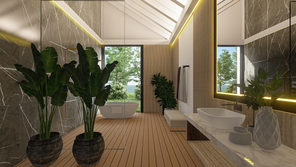 Koh Samui Luxury Villa Bathroom