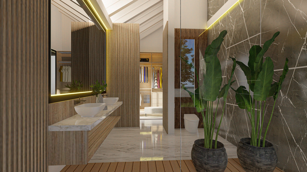 Koh Samui Luxury Villa Bathroom