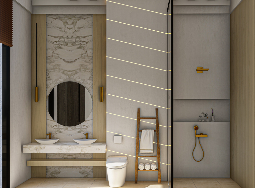 Koh Samui Luxury Villa Bathroom