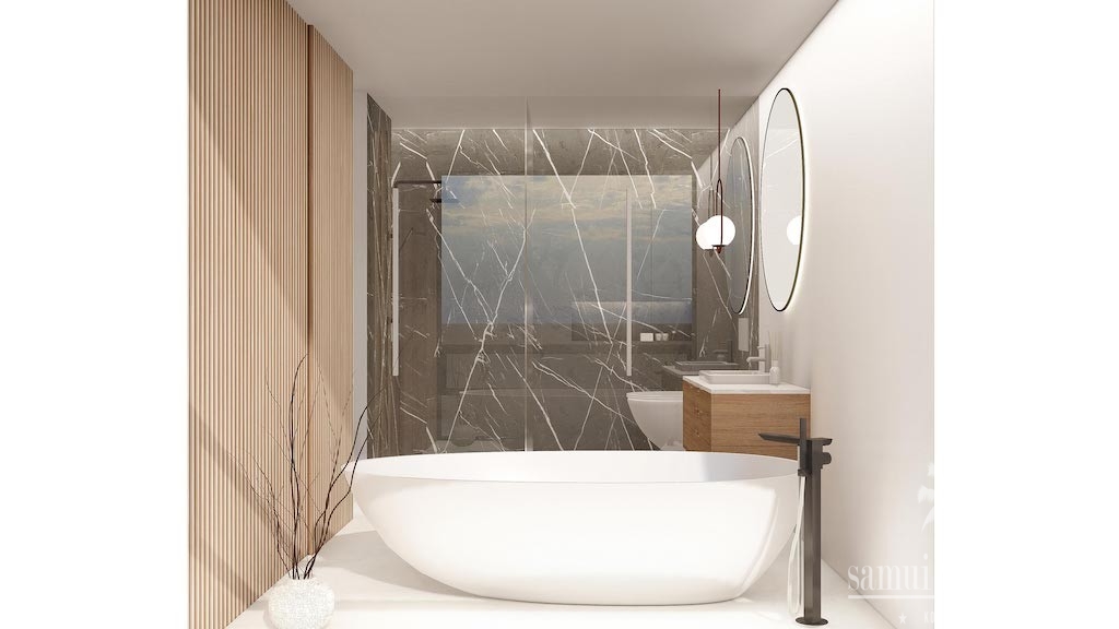 Koh Samui Luxury Villas Bang Po Bathroom